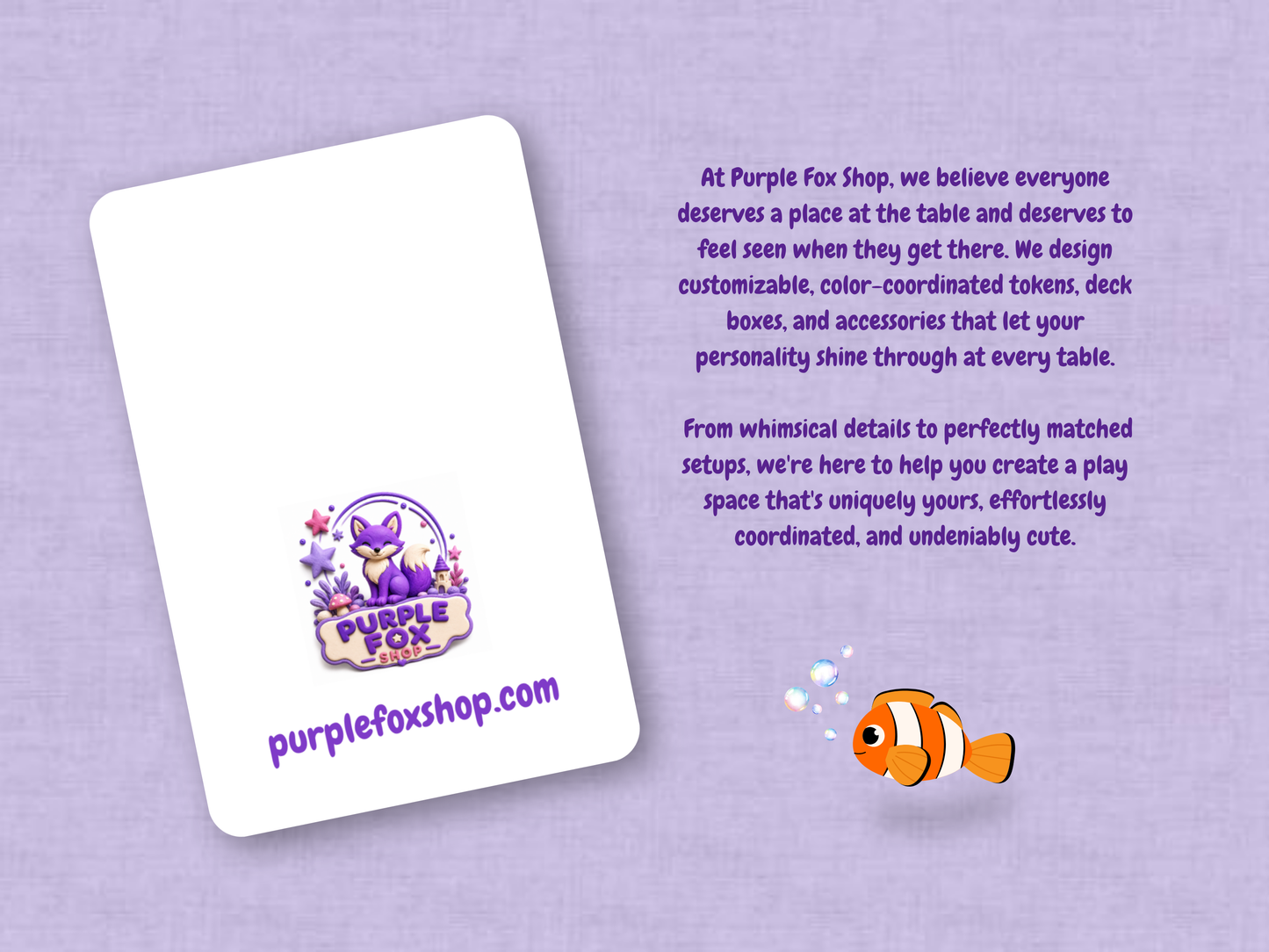 Mystic Trigger Token (Purple) - Original Chibi Art | Custom MTG Helper Card