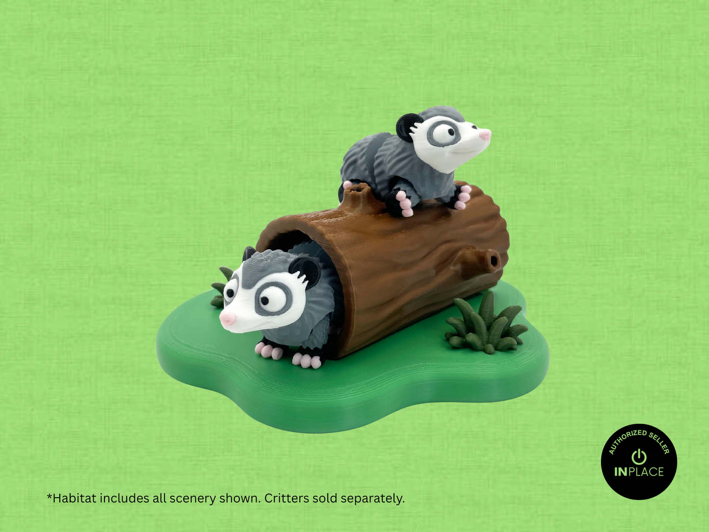 Hollow Log Habitat | CritterScape™ Collection