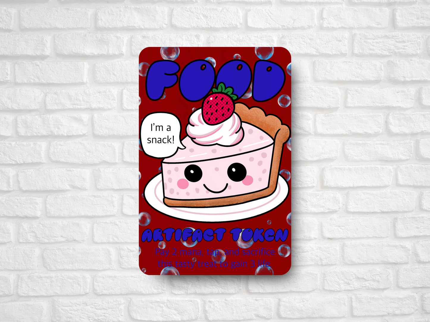 Food Token (for Magic the Gathering) Bubbles Collection