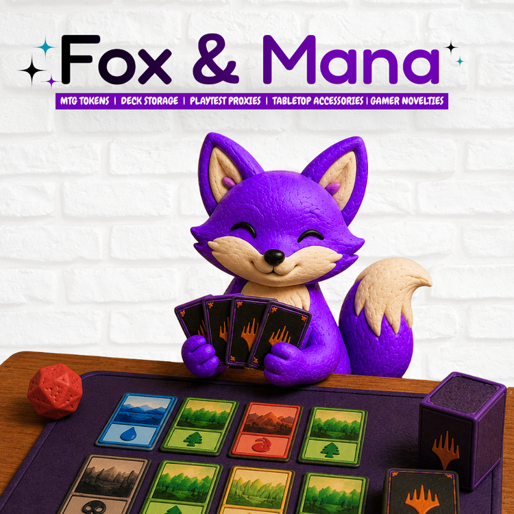 Fox & Mana: Magic The Gathering Accessories & Tokens
