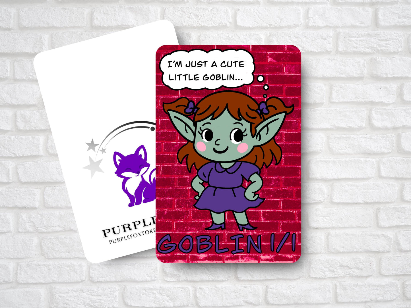 1/1 Goblin Token (for Magic the Gathering) Bricks Collection