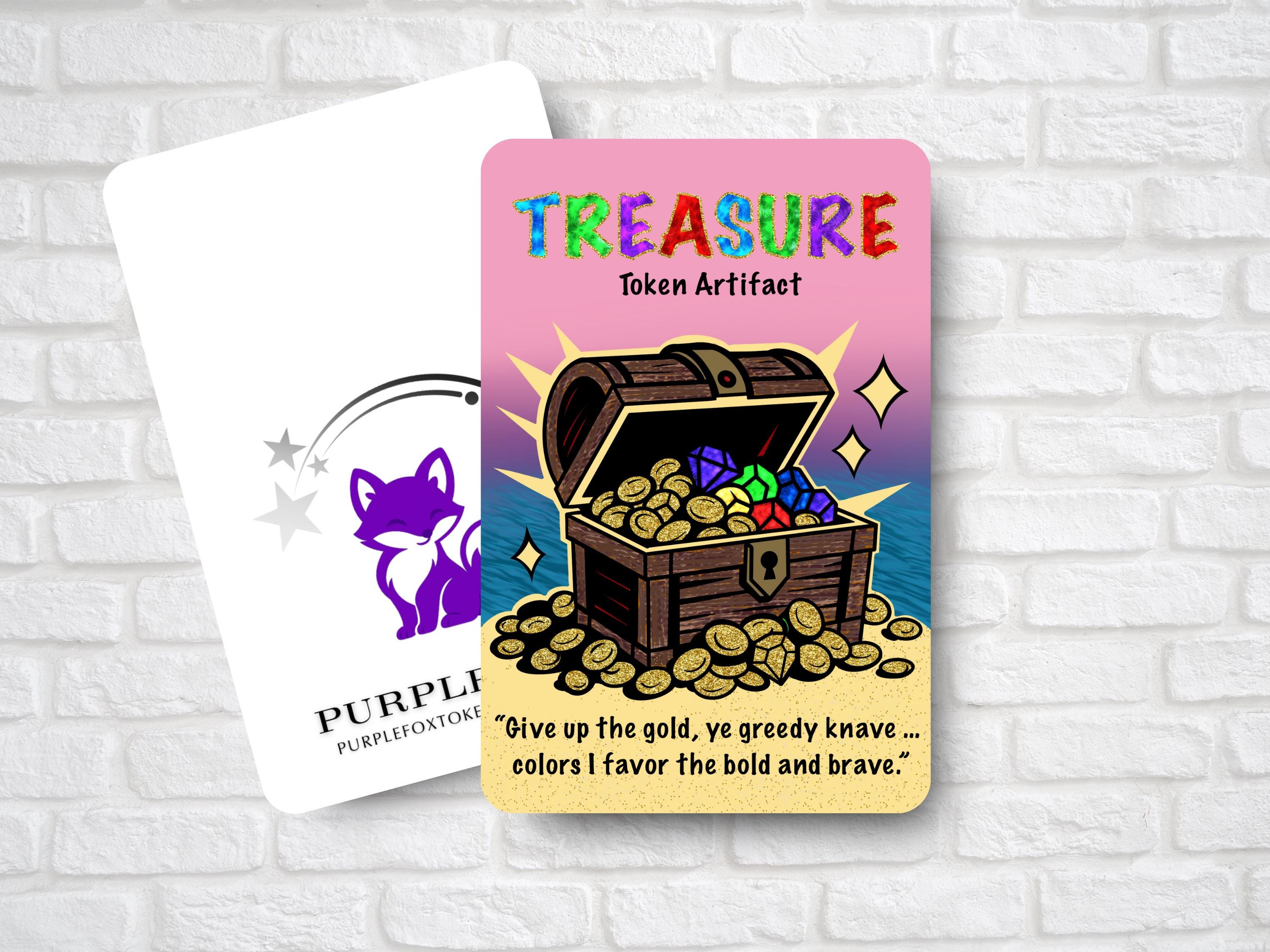 High Seas Adventure Token Set (2 of Each – 8 Total)