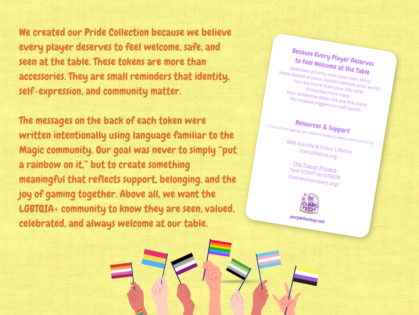 Intersex-Inclusive Pride Flag | Custom MTG Token