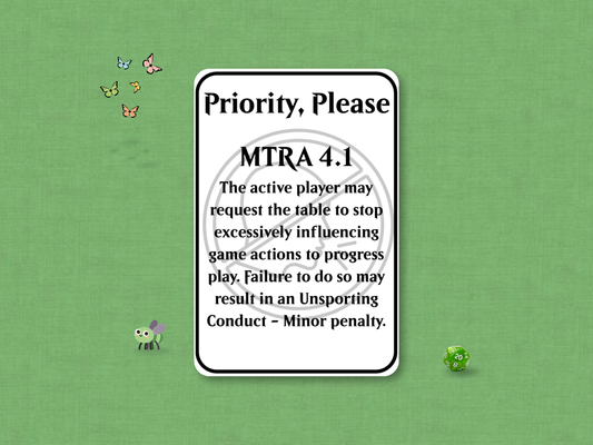 Priority, Please (MTRA 4.1) | Judge Collection | Custom MTG Token