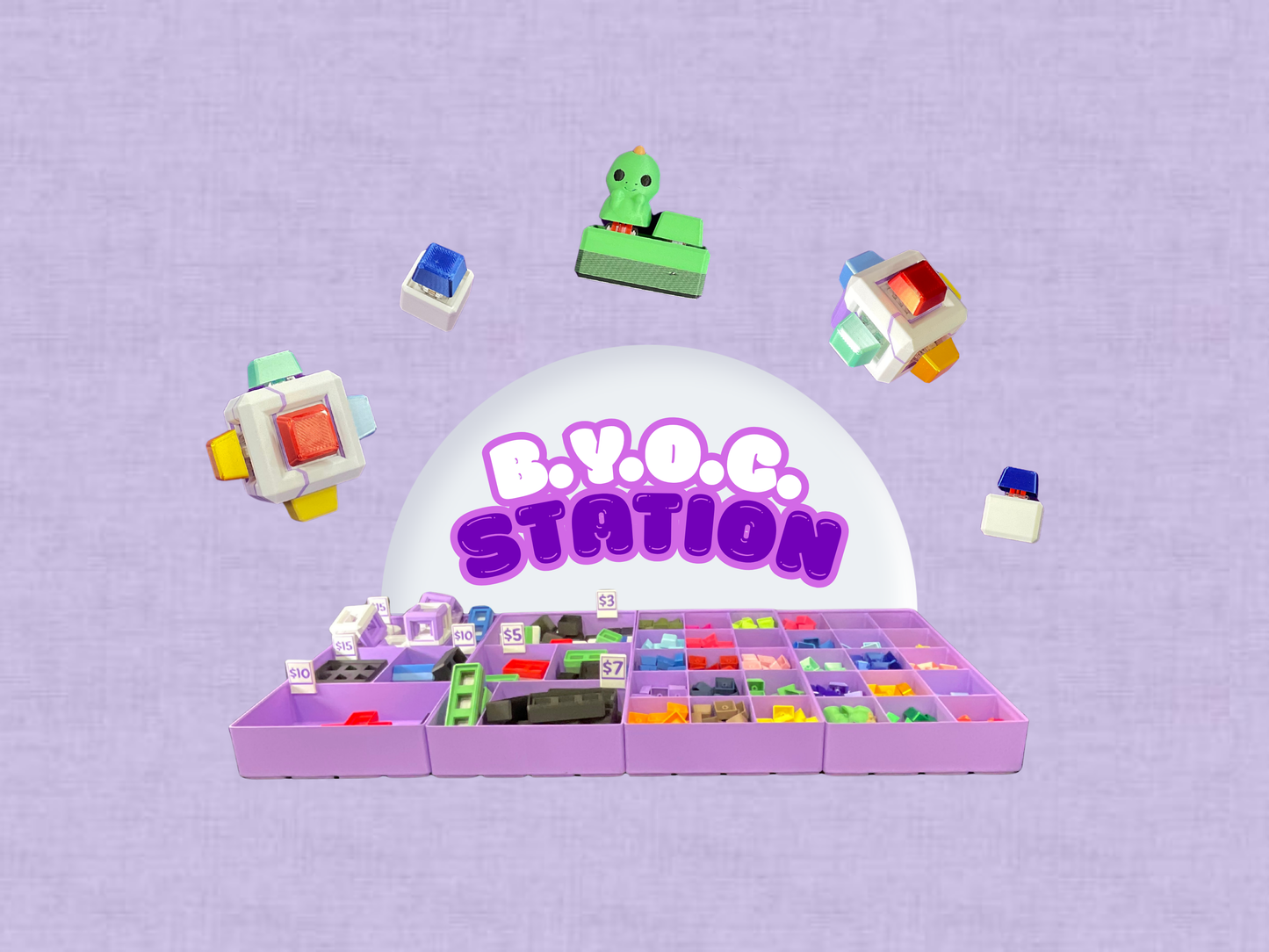 B.Y.O.C. Clicker Station | Fidget Toy