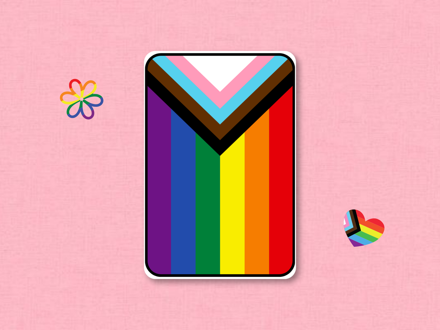 Progress Pride Flag | Custom MTG Token