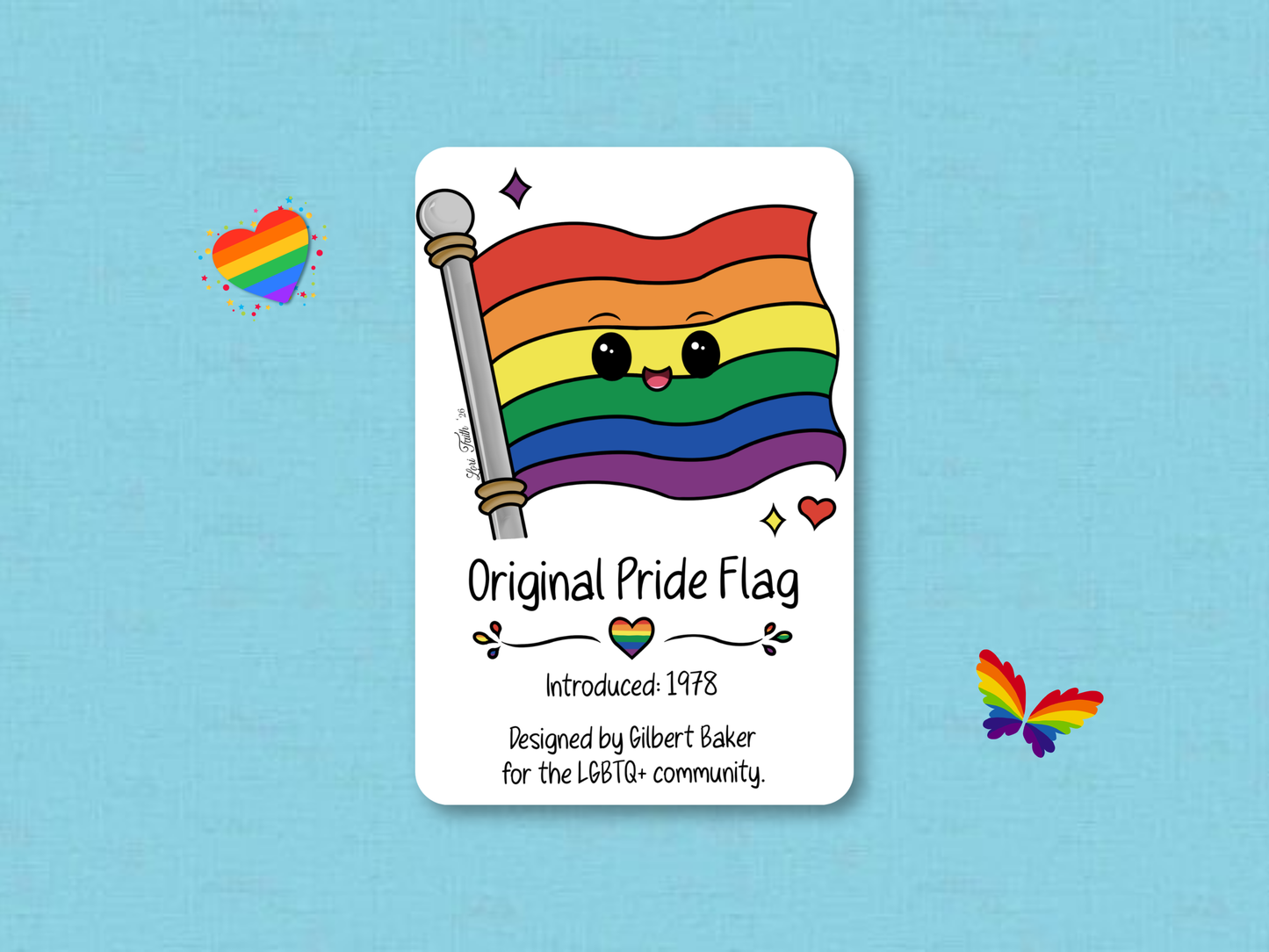 Original Pride Flag | Custom MTG Token