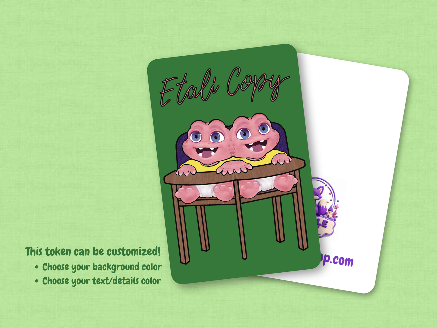 Etali Copy Token - Original Chibi Art | Custom MTG Token