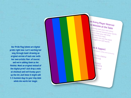 LGBT Pride Flag | Custom MTG Token