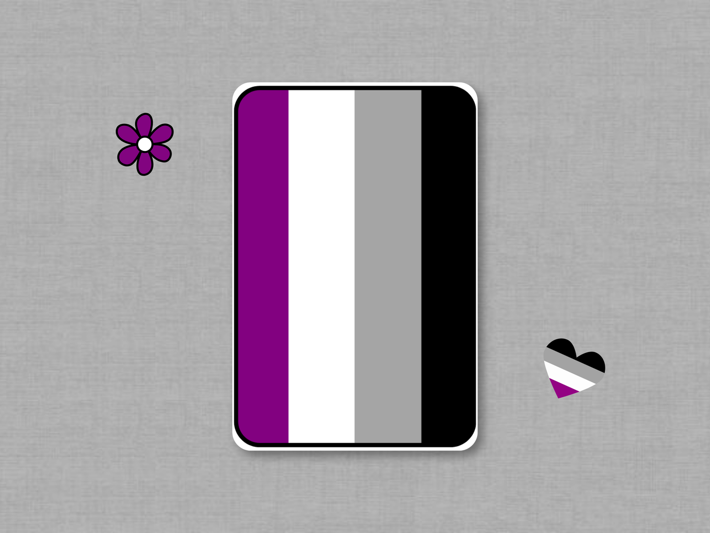 Asexual Pride Flag | Custom MTG Token