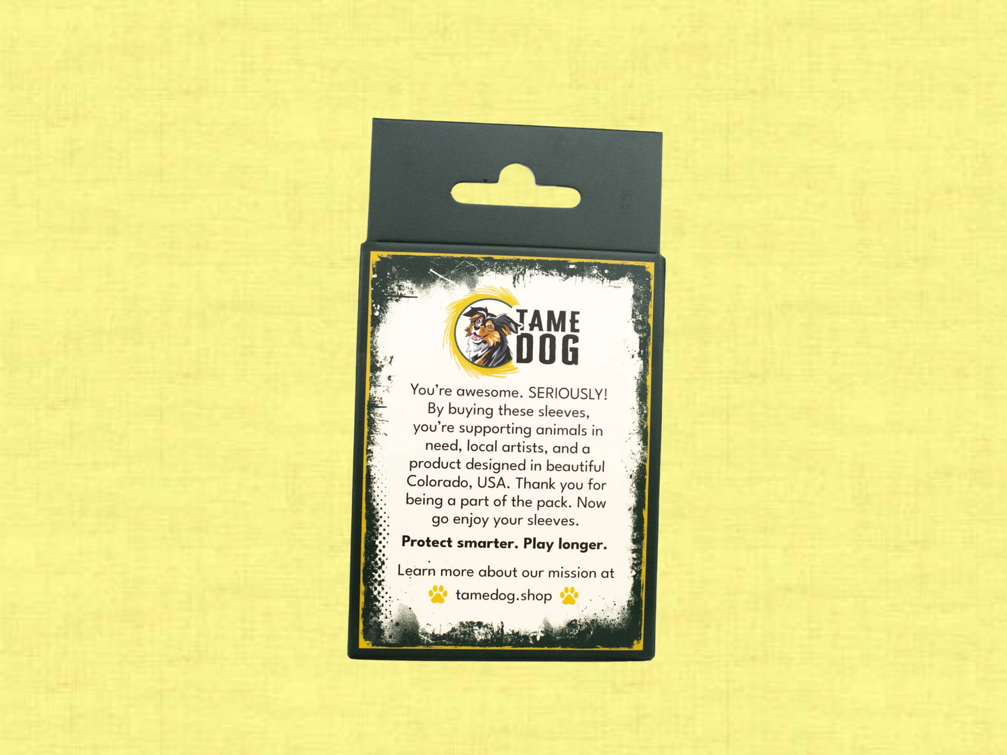 Tame Dog Sleeves (Monarch)