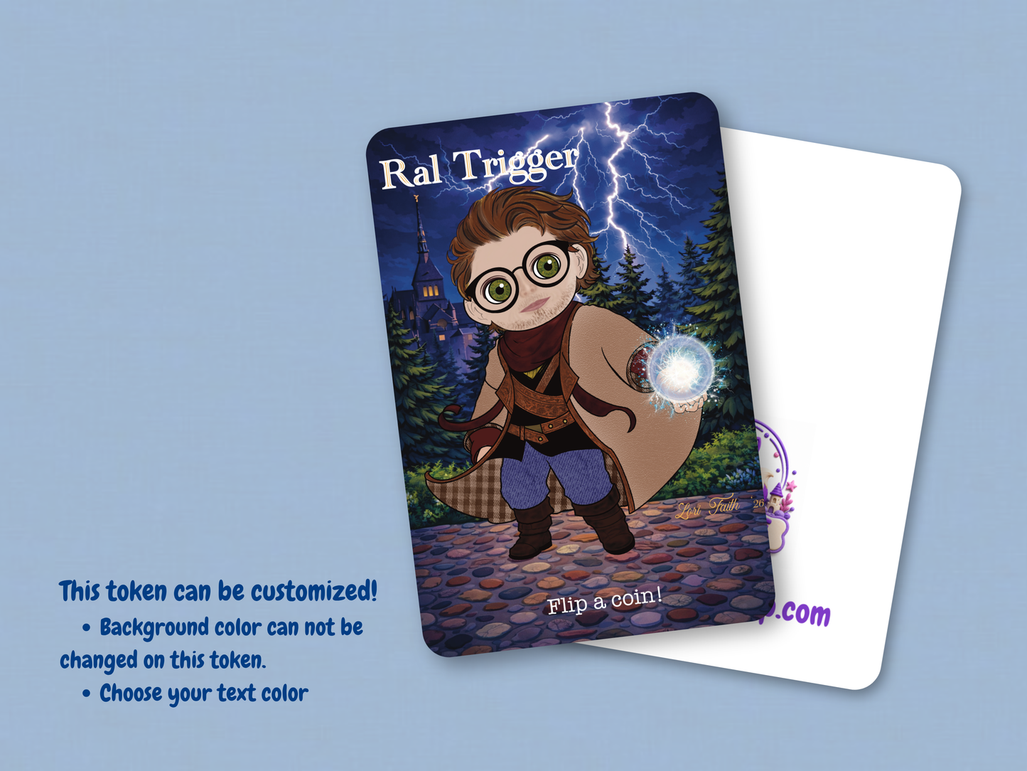 Ral Trigger - Original Chibi Art | Custom MTG Token