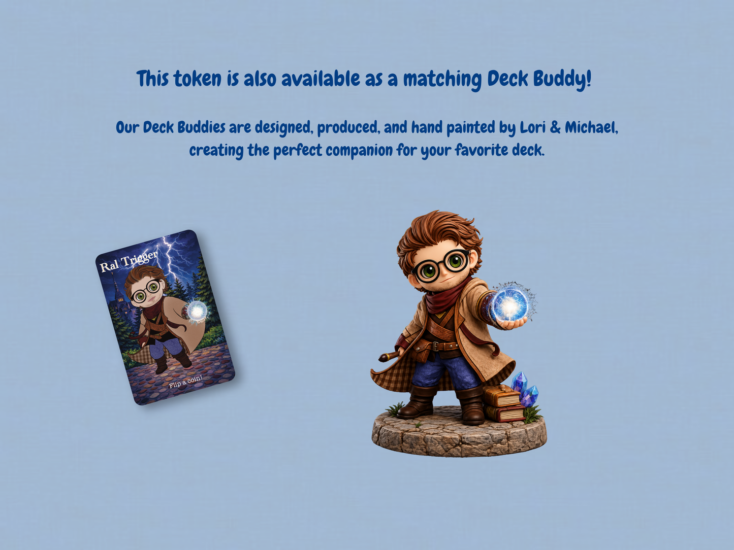 Ral Trigger - Original Chibi Art | Custom MTG Token
