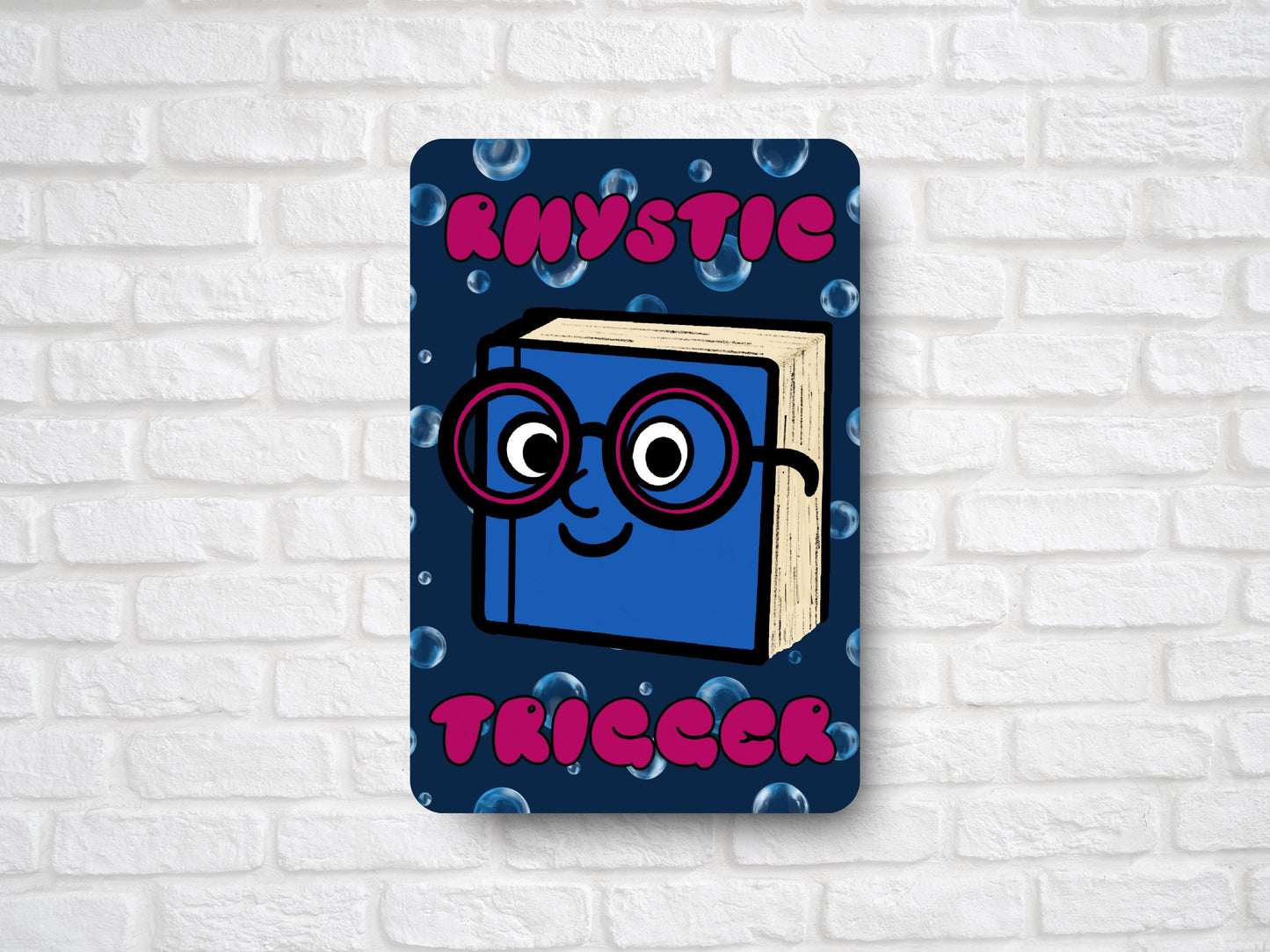 Rhystic Study Trigger Token (for Magic the Gathering) Bubbles Collection