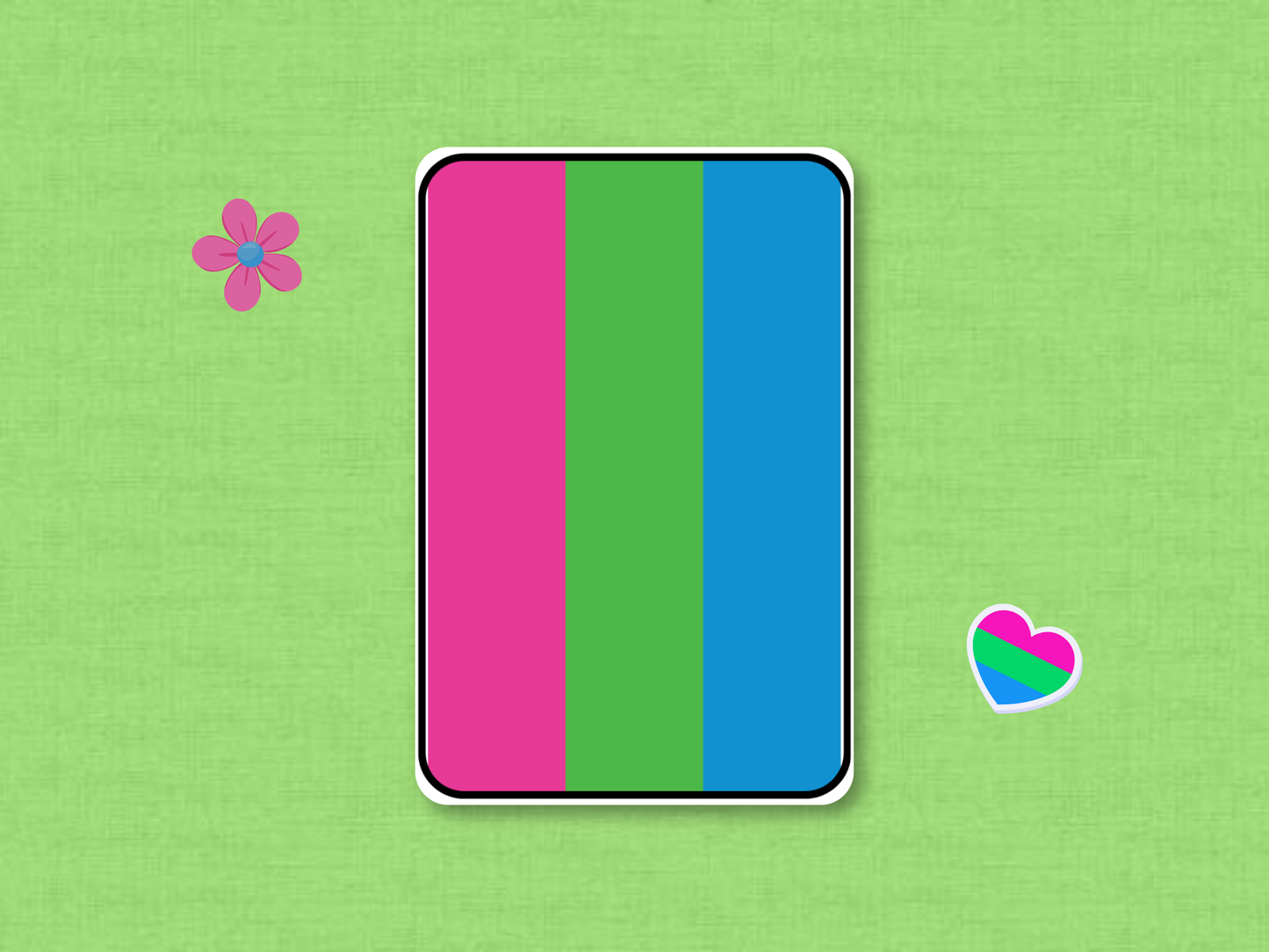 Polysexual Pride Flag | Custom MTG Token