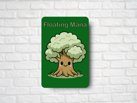 Floating Mana – Forest (Green) Token