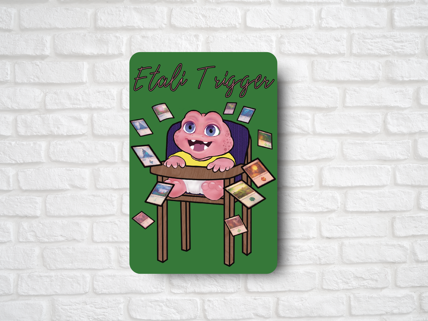 🦖 Etali Trigger Token | Chibi Baby Dino