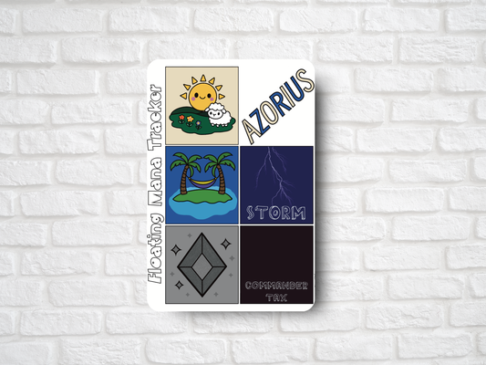 Azorius Floating Mana Token – White Blue Mana | MTG Token