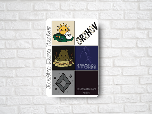 Orzhov Floating Mana Token – White Black Mana | MTG Token