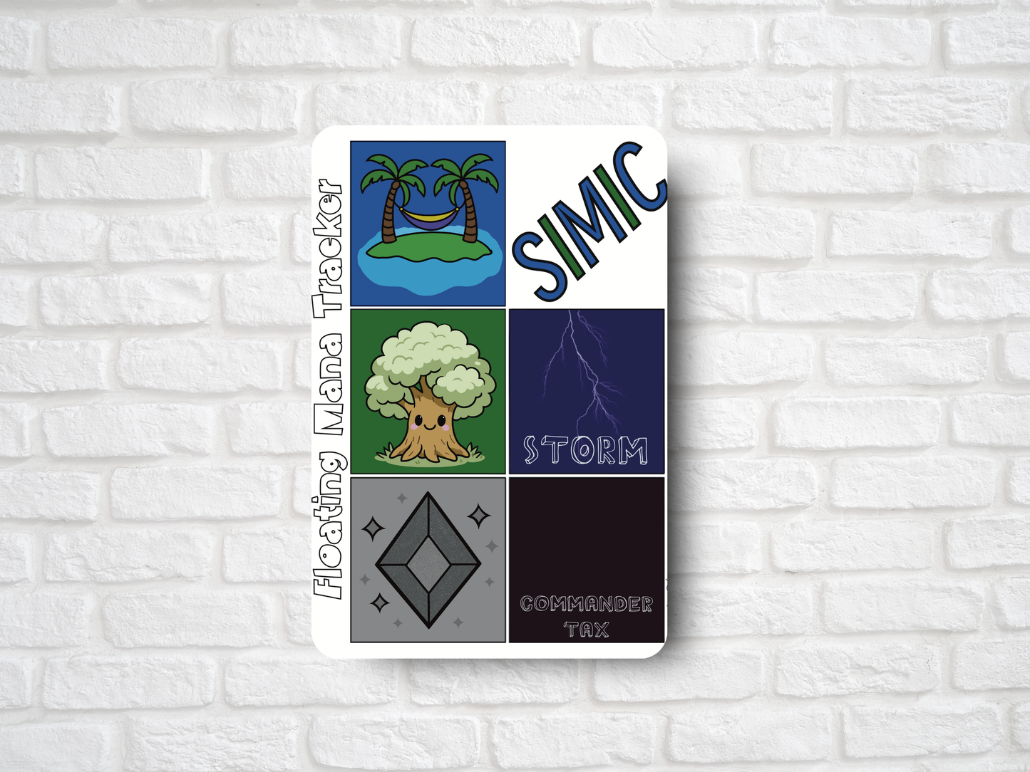 Floating Mana Tokens – Complete Two-Color Set (10 Cards) | MTG Mana Bundle