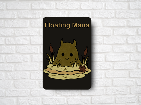Floating Mana – Swamp (Black) Token