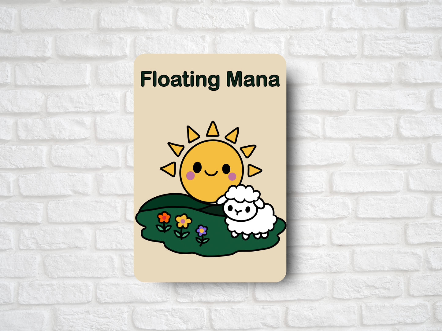Floating Mana – Plains (White) Token