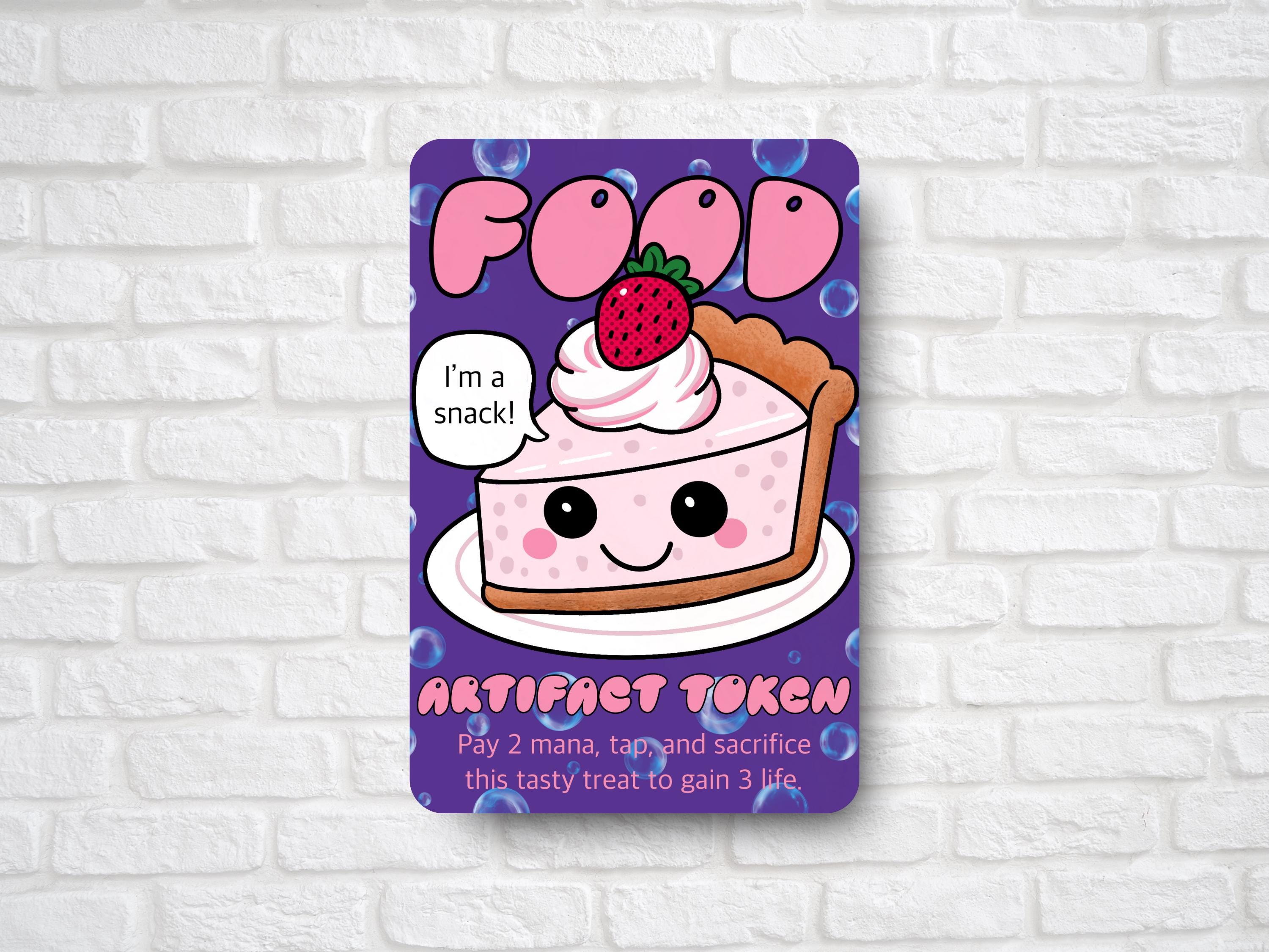 Food Token (for Magic the Gathering) Bubbles Collection