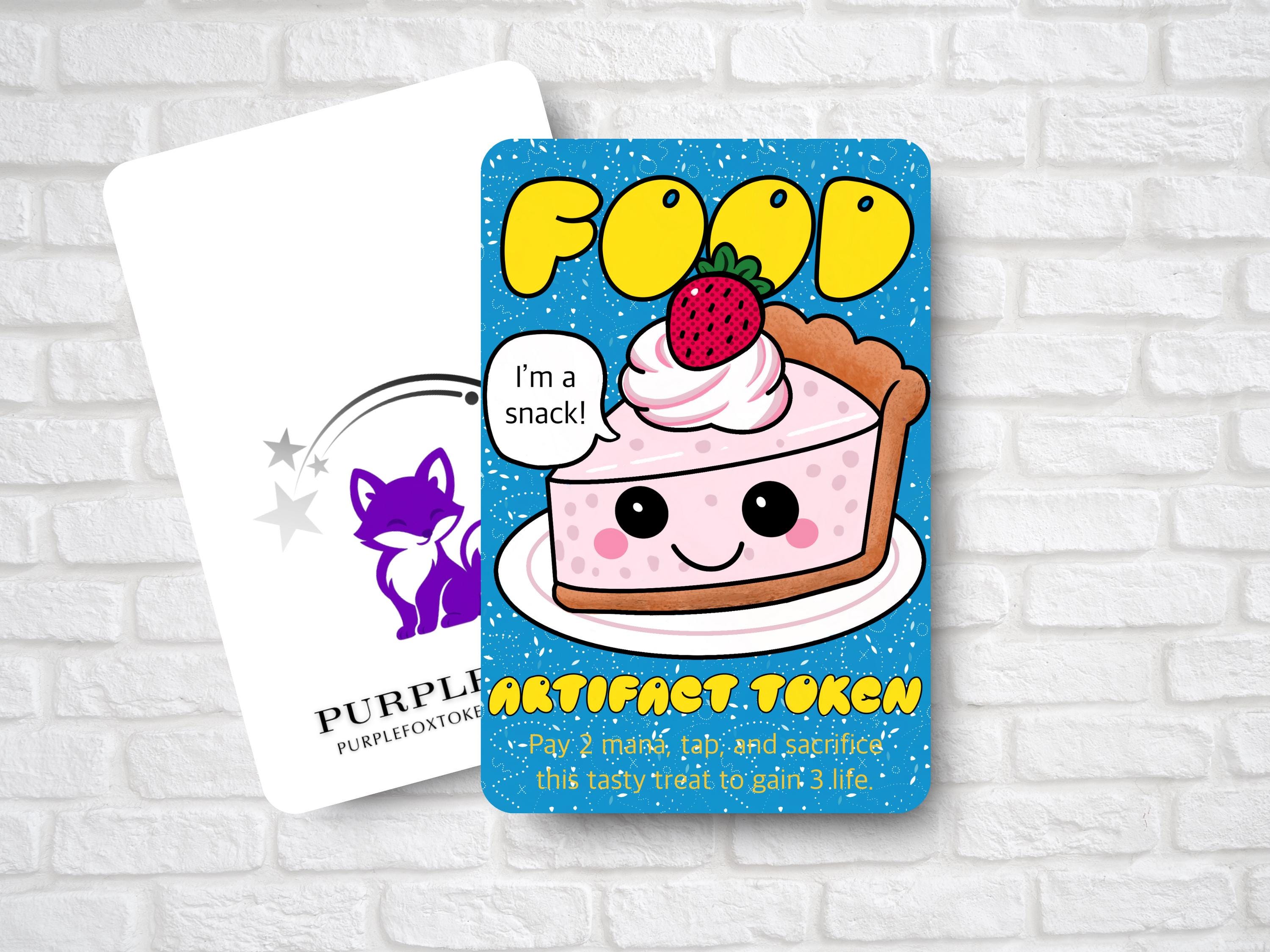 Food Token (for Magic the Gathering) Scribbles Collection