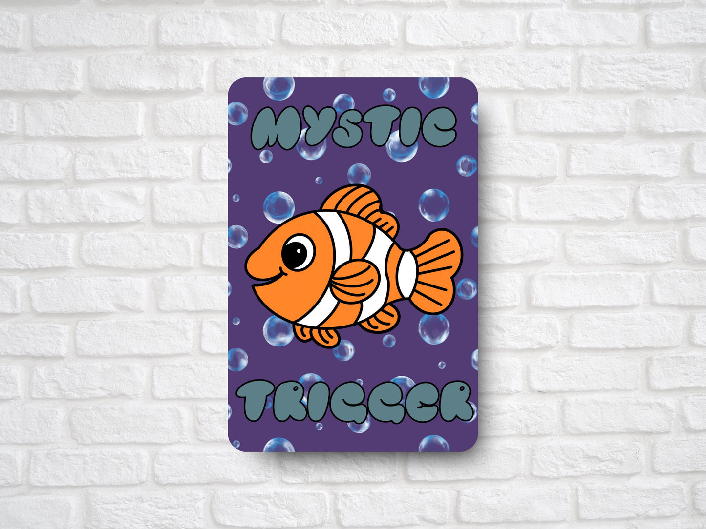 Mystic Remora Trigger Token (for Magic the Gathering) Bubbles Collection