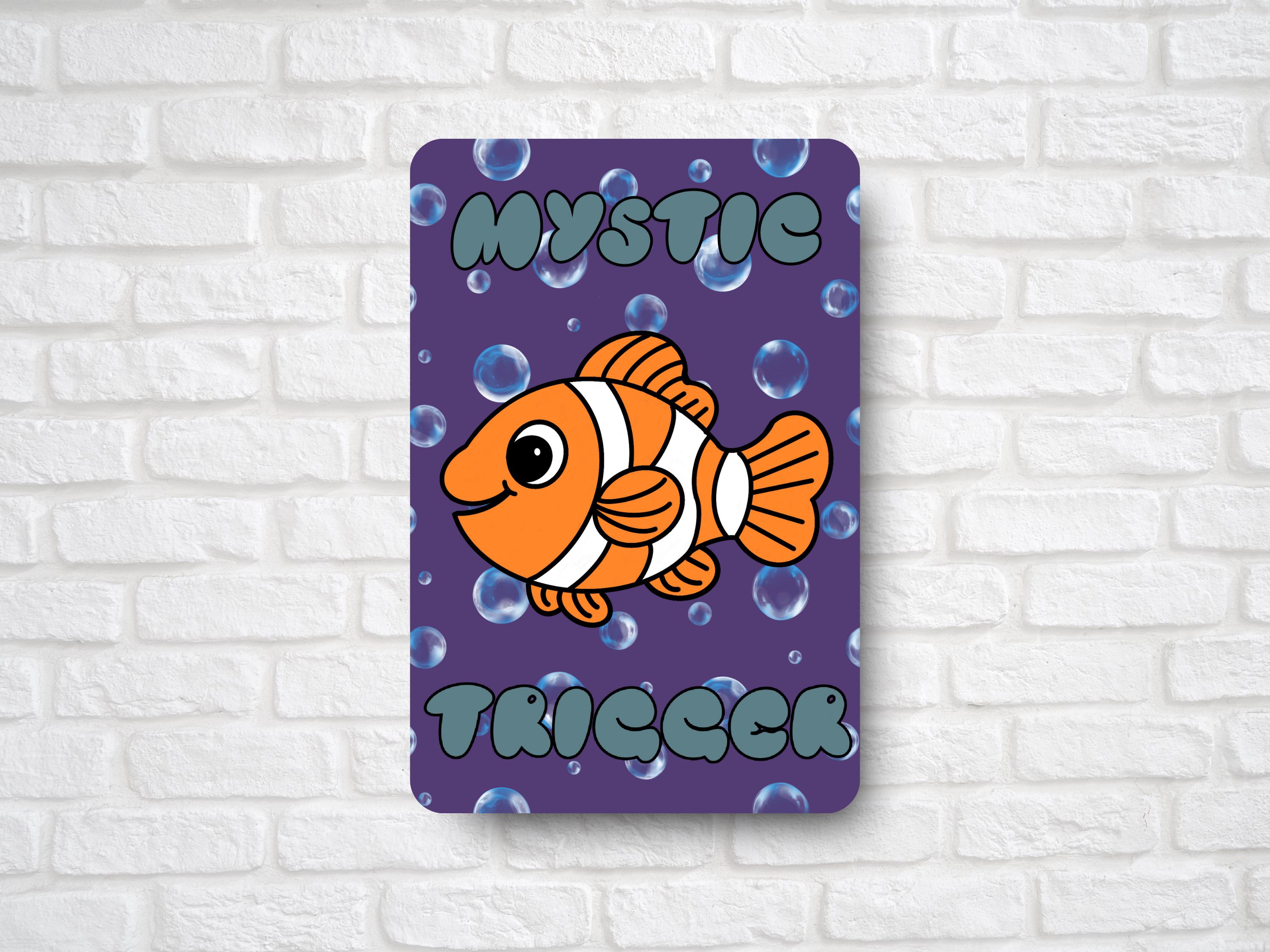 Mystic Remora Trigger Token (for Magic the Gathering) Bubbles Collection