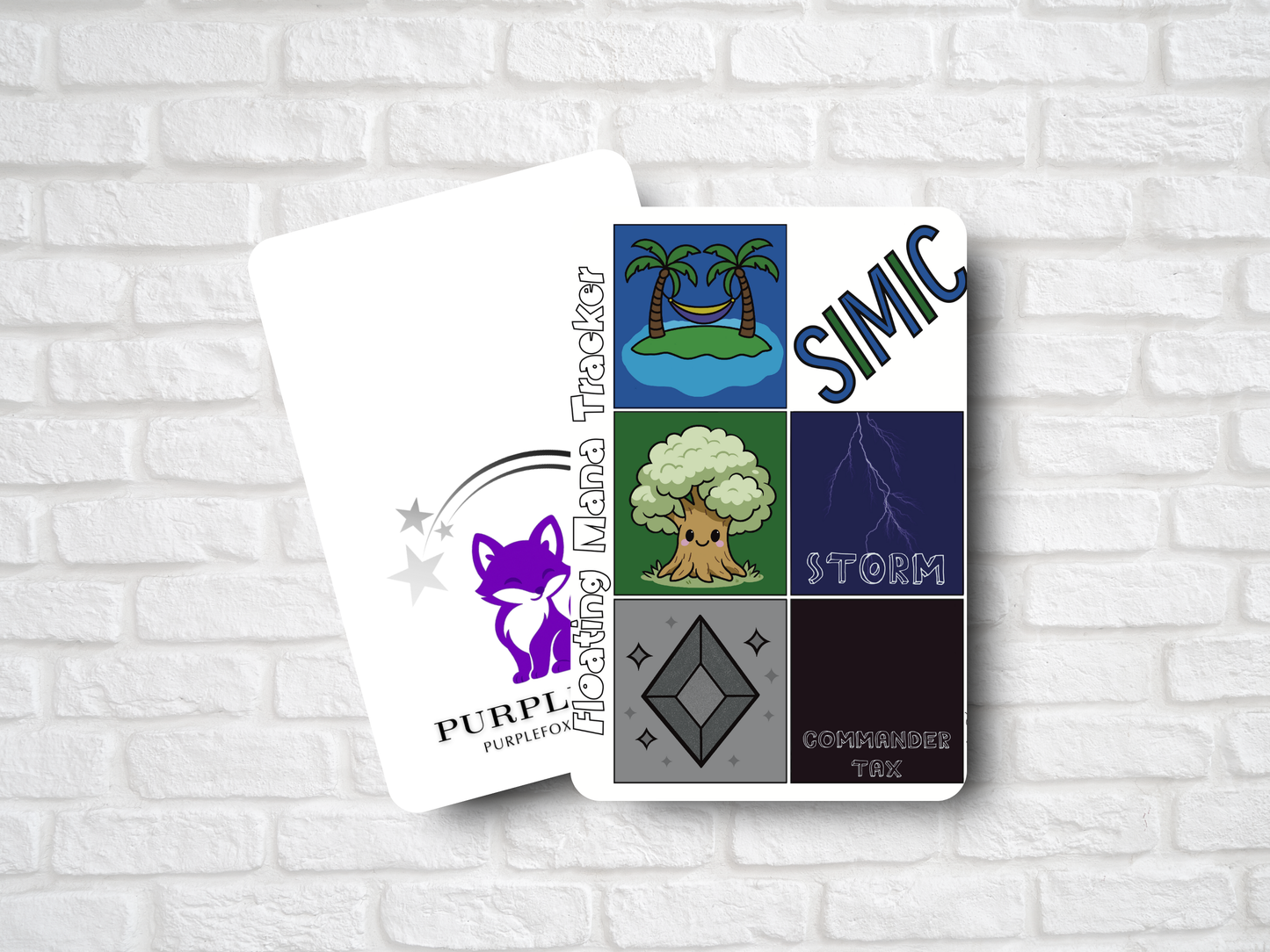 Simic Floating Mana Token – Blue Green Mana | MTG Token