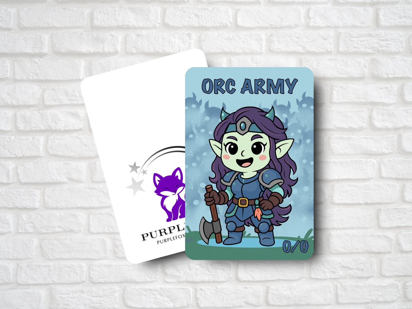 Orc Army Token – Customizable Femme Orc Warrior | MTG