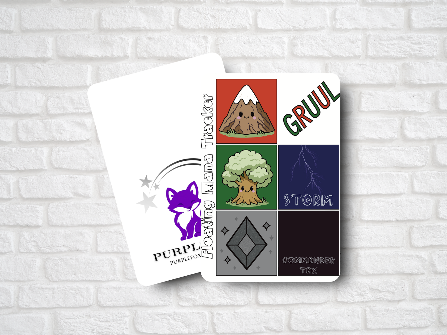 Gruul Floating Mana Token – Red Green Mana | MTG Token