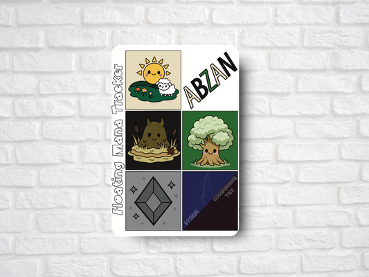 Abzan Floating Mana Token – White Black Green – MTG Triple-Color Mana