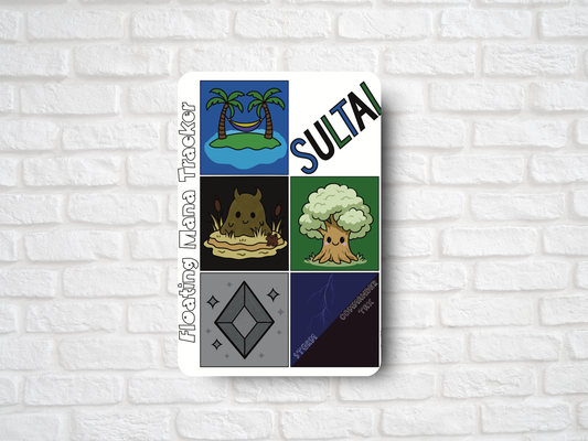 Sultai Floating Mana Token – Blue Black Green – MTG Triple-Color Mana