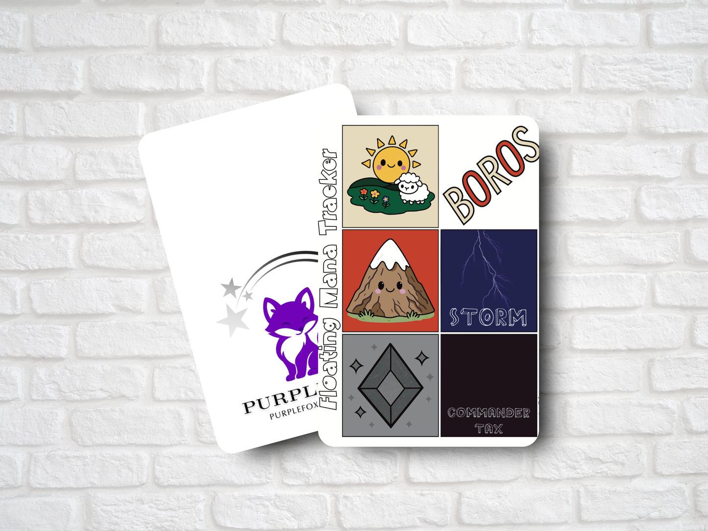 Boros Floating Mana Token – White Red Mana | MTG Token