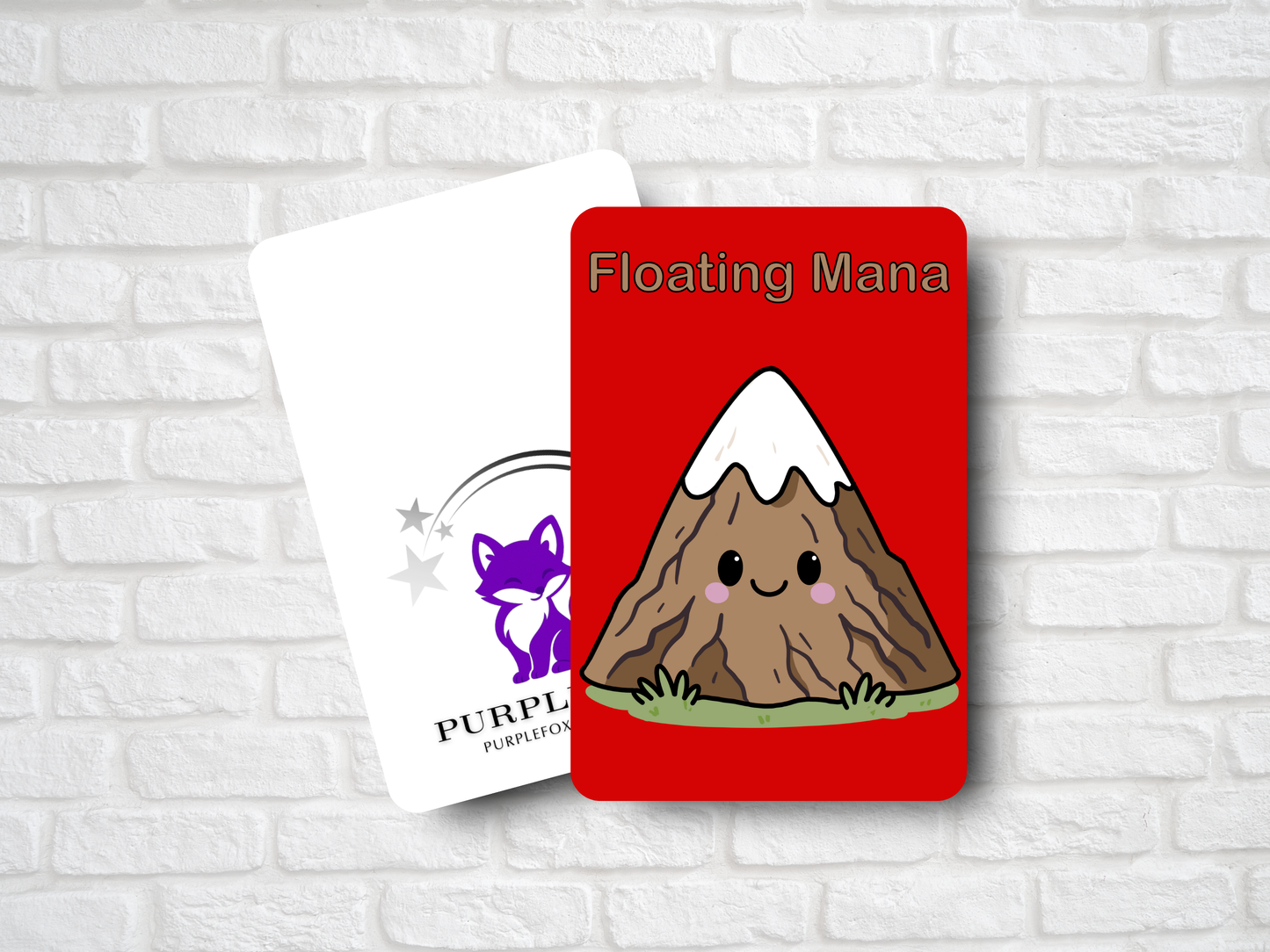 Floating Mana – Mountain (Red) Token