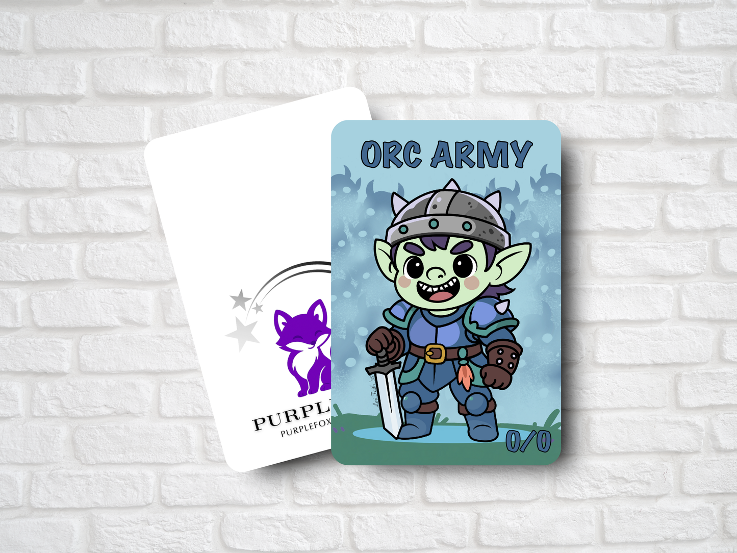 Orc Army Token – Customizable Masculine Orc Warrior | MTG