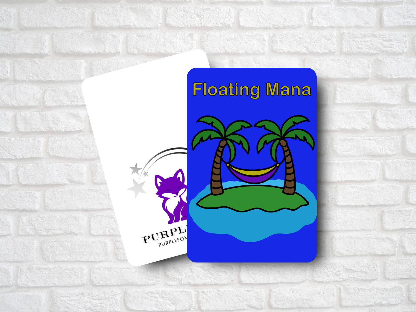 Floating Mana – Island (Blue) Token