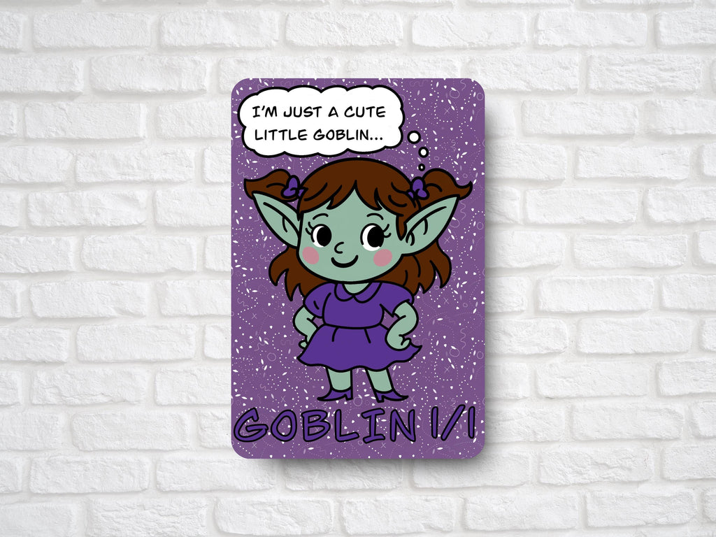 1/1 Goblin Token (for Magic the Gathering) Scribbles Collection