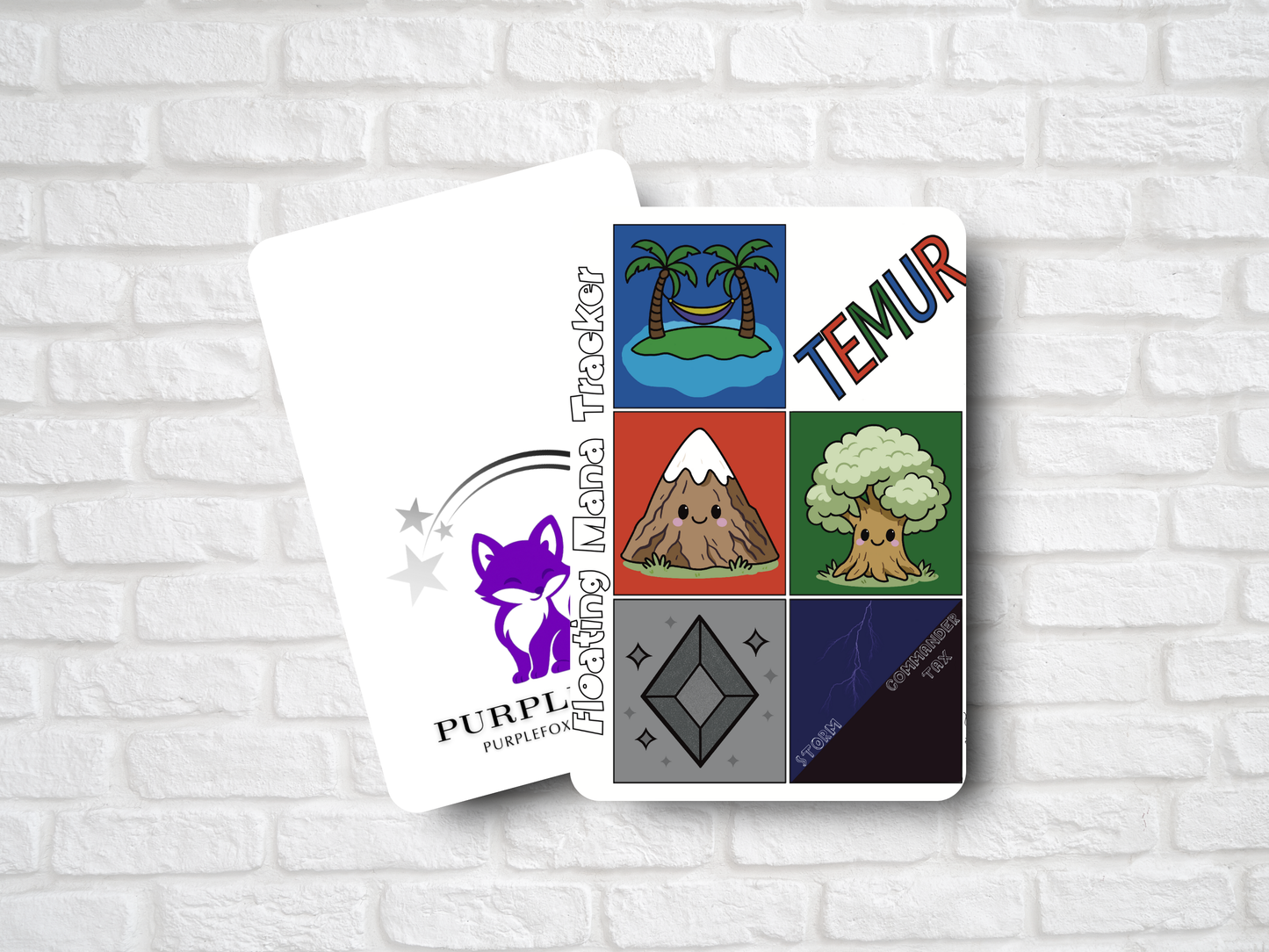 Temur Floating Mana Token – Blue Red Green – MTG Triple-Color Mana