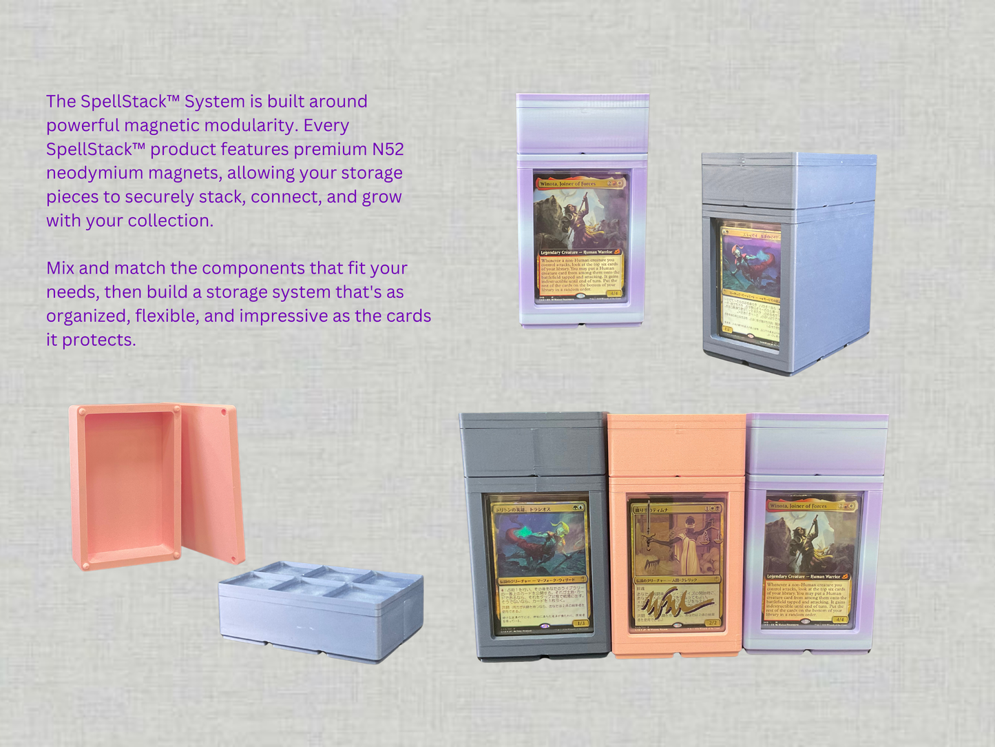 SpellStack™ Token Box (Custom)| SpellStack™ | Custom TCG Storage