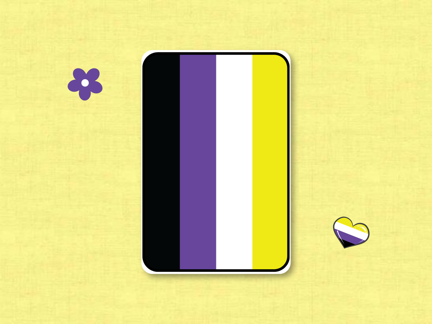 Nonbinary Pride Flag | Custom MTG Token