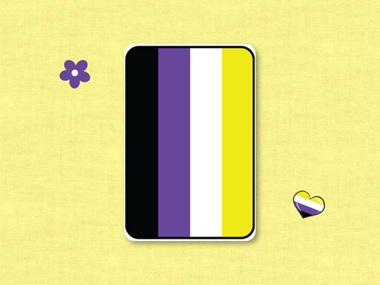 Nonbinary Pride Flag | Custom MTG Token