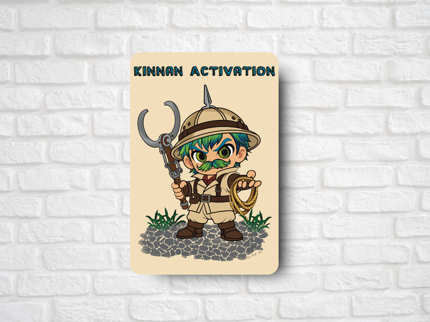 Kinnan Activation Token – Chibi Explorer Edition