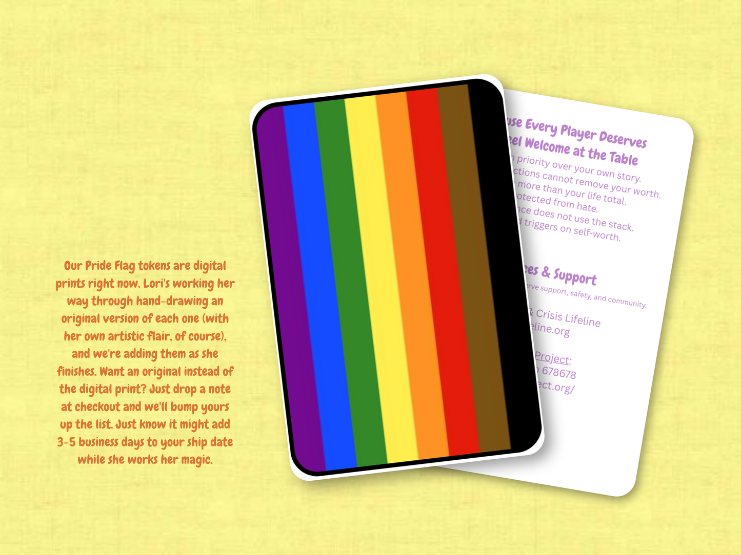 Philadelphia Pride Flag | Custom MTG Token