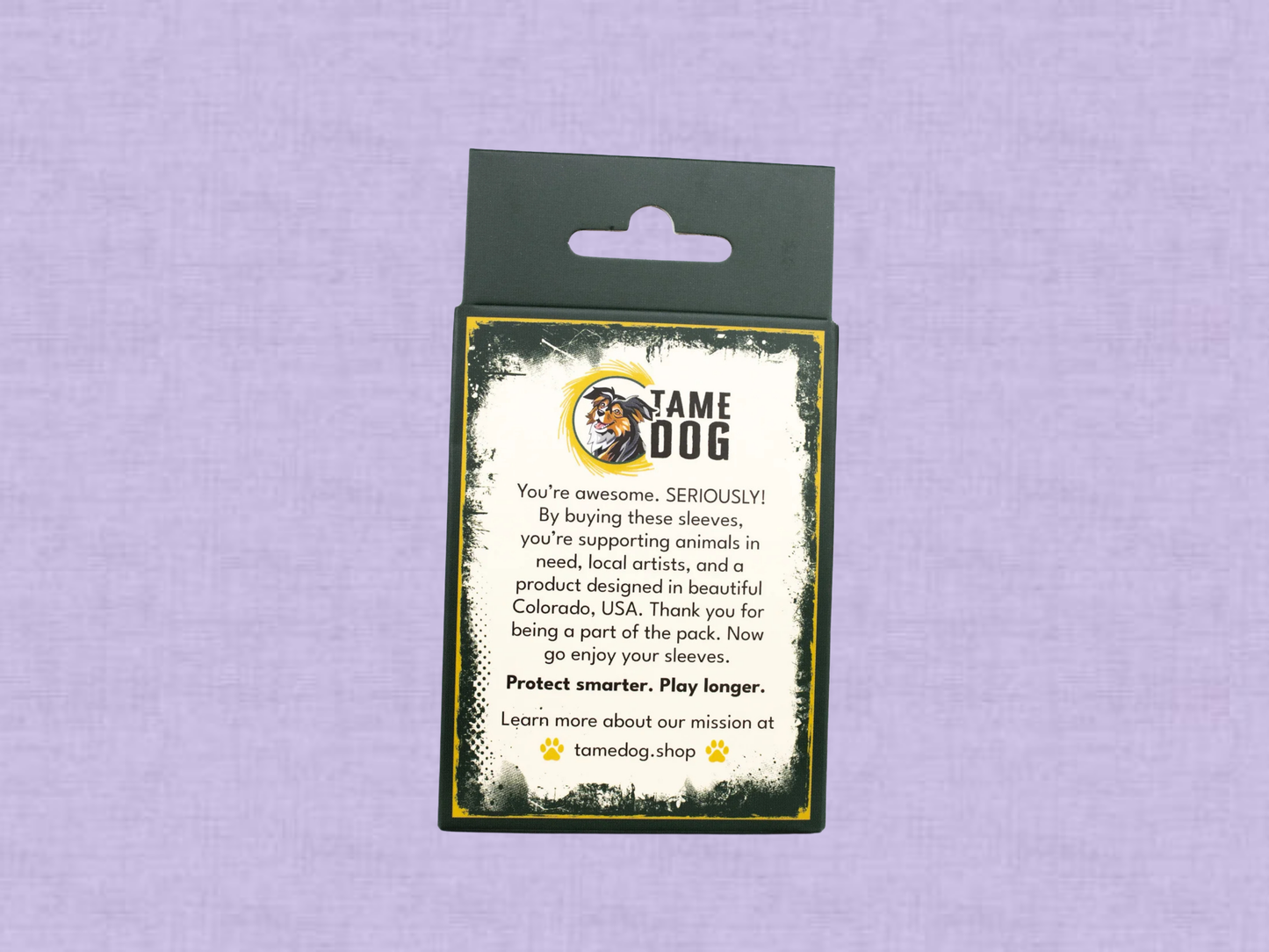 Tame Dog Sleeves (Nightshade)