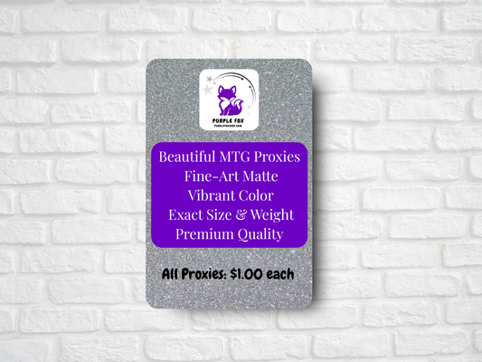 Quality MTG Proxy | cEDH Commander Cards | Fine Art Matte Finish