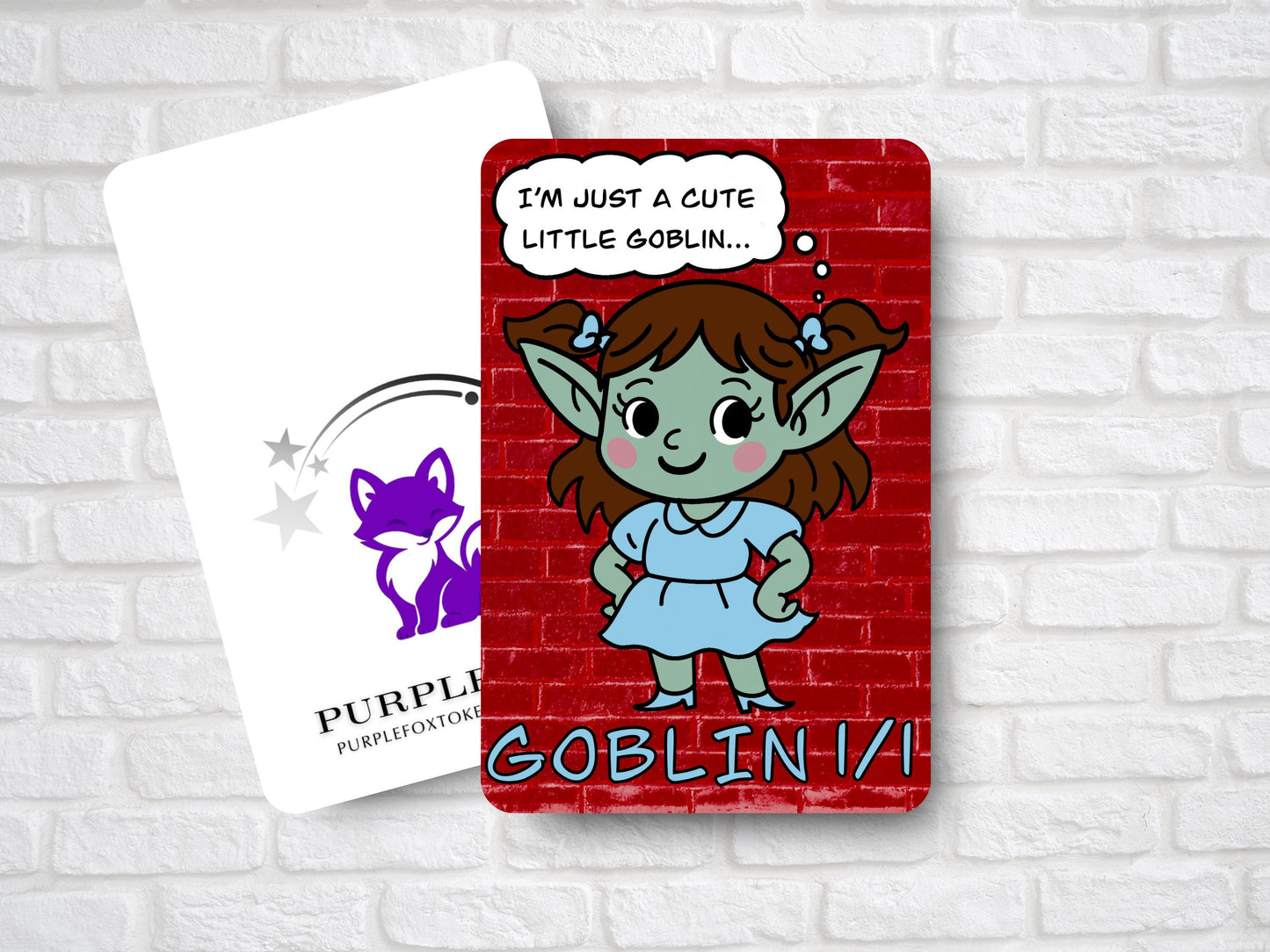 1/1 Goblin Token (for Magic the Gathering) Bricks Collection