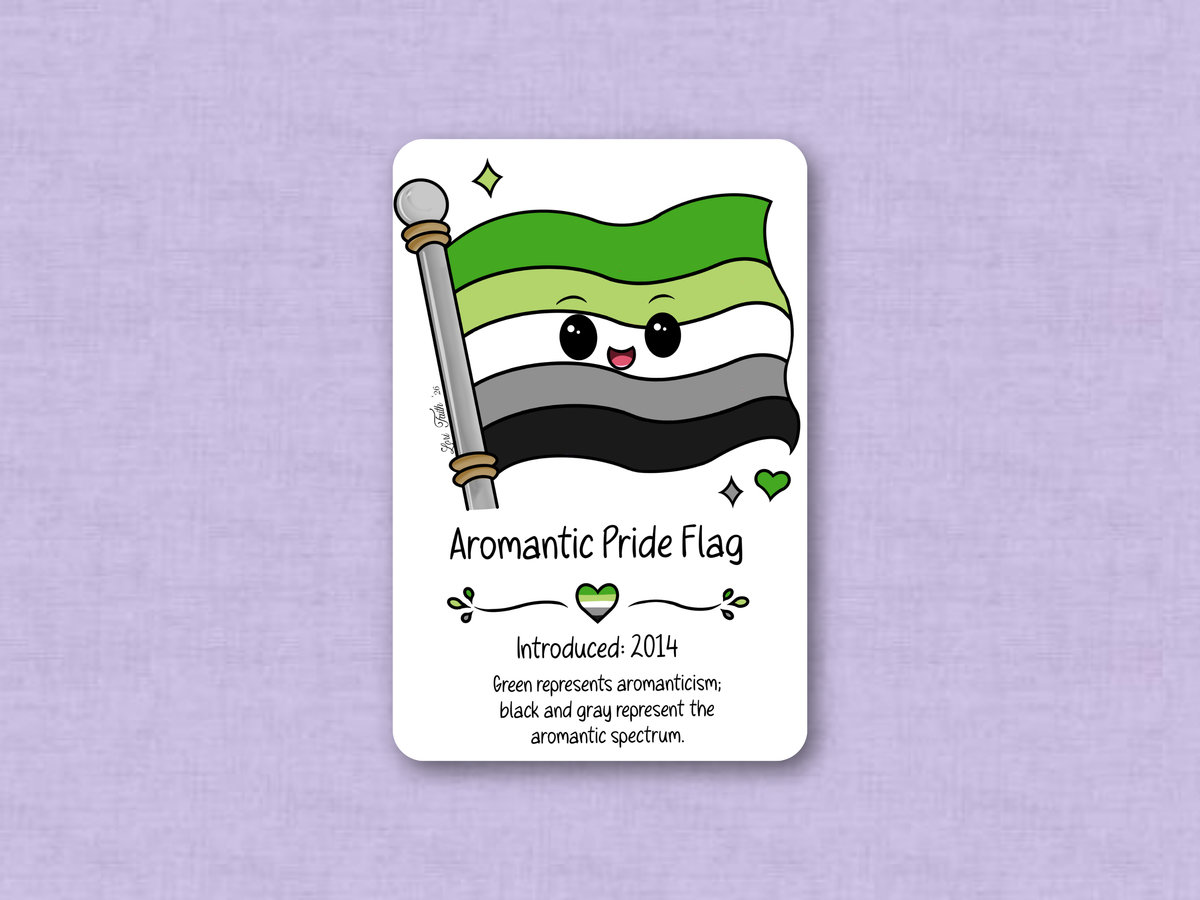 Aromantic Pride Flag | Custom MTG Token
